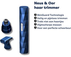 Professionele Neushaartrimmer en Oortrimmer - Unisex