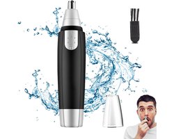Professionele Neustrimmer en Oortrimmer – Oplaadbaar – 360° Waterdichte Neushaartrimmers – Roestvrijstalen Mes – Voor Neus, Oren & Gezicht – Compact, Stil & Ideaal voor Reizen – Voor Mannen en Vrouwen