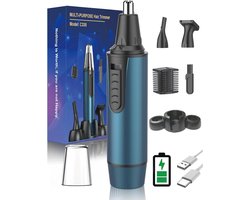 Professionele Oor en Neus Haar Trimmer - Draadloos en Oplaadbaar, Voor Hem en Haar, Waterdicht en Met Nauwkeurige Snijkanten