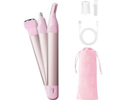 REN® Neustrimmer Vrouwen - Neustrimmer - Roze - 15cm x 2cm x 2cm