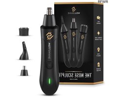 RFWR® Neustrimmer voor Mannen - Wenkbrauw en Oorhaar Trimmer