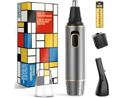 SCH® Neustrimmer Mannen - Neustrimmer - Grijs - 18cm x 8cm x 4cm