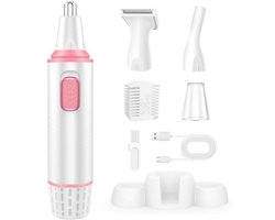 USB-oplaadbare 3-in-1 Neushaartrimmer voor Professioneel Gebruik - Oorhaartrimmer met Dubbele Snijbladen
