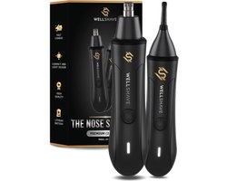 Wellshave 2 in 1 Neustrimmer Premium - Wenkbrauw en Oorhaar trimmer - Neustrimmer mannen - Wenkbrauw Trimmer - Kerst Cadeautjes