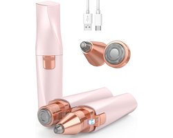 Wenkbrauw Trimmer - Precisietrimmer - Neushaartrimmer - Oortrimmer - Waterdicht - Oplaadbaar - Beauty