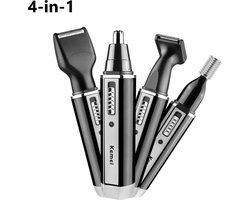 WVE - Neustrimmer - Baardtrimmer - Wenkbrauw Trimmer - 4 in 1 Trimmer