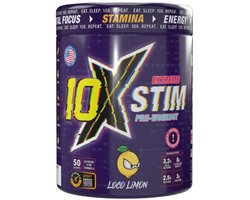 10X - Athletic - PRE WORKOUT - Engergy - Stim - PWO - LOCO LIMON - Lemon - Citroen
