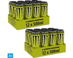 2x Monster Energy Lando Norris Zero Sugar (12 x 500ml)
