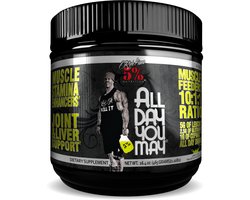 5% Nutrition - Rich Piana All Day You May (30 serv) Lemon Lime - Aminozuren - Aminozuur-Mix