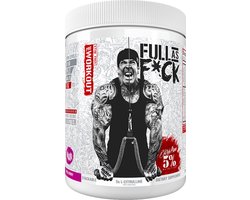 5% Nutrition - Rich Piana Full AF (20 serv) Wild Berry - Pre-Workout - NO Booster