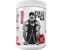 5% Nutrition - Rich Piana Full As F*ck (20 serv) Fruit Punch - Pre-Workout - NO Booster