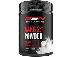 AAKG - 500 g - L-Arginine-Alpha-Ketoglutaraat (2:1) - Optimale oplosbaarheid - Veganistisch - Puur poeder zonder toevoegingen - Hoogwaardig Arginine Aminozuur