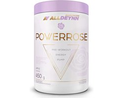 ALLDEYNN PowerRose Pre Workout Apple – Energy & Focus Formula – 20 Actieve Ingrediënten – 30 Servings – Nutriworld