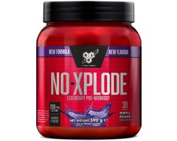 BSN N.O.-Xplode 3.0 Pre Workout - Pre-Workout – Purple Power – 30 doseringen (390 gram)