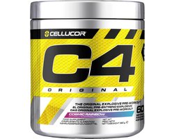 Cellucor C4 Original Pre Workout - Cosmic Rainbow - Pre-workout - 60 doseringen (390 gram)
