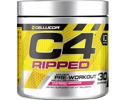 Cellucor C4 Ripped Pre-Workout - 30 Doseringen - Raspberry Lemonade