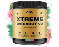CN Supplements Xtreme Workout V2 - Watermelon - Pre Workout - Met Cafeïne - 300 gram - 38 doseringen