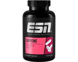 ESN Caffeine Caps – 120 Capsules – 200 mg Cafeïne per Portie – Hooggedoseerde Cafeïnecapsules voor Energie, focus & Prestaties – Vegan Voedingssupplement – Made in Germany