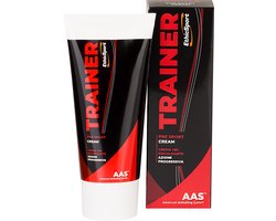EthicSport Trainer - Pre Sport Cream 100 ml - pre-workout crème - capsaïcine-oleohars, glutamine en vitamine E - trekt snel in en laat geen vetlaag of vlekken achter