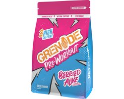Grenade Pre-Workout - 20 servings - Berried Alive