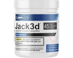 Jack3d Advanced - 45 servings - Blue raspberry