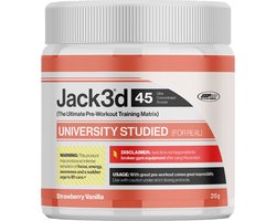 Jack3d Advanced - 45 servings - Strawberry Vanilla