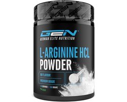 L-Arginine HCL - 500 g - L-Arginine Hydrochloride - Premium: plantaardige L-Arginine HCL - Optimale oplosbaarheid - Puur poeder zonder toevoegingen - Veganistisch - Arginine Aminozuur