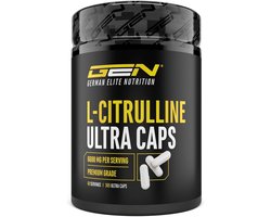 L-Citrulline 365 Capsules - Extra hoge dosering met 1100 mg per capsule - 6600 mg per portie - L-Citrulline DL-Malaat 2:1 uit plantaardige fermentatie - Zonder ongewenste toevoegingen
