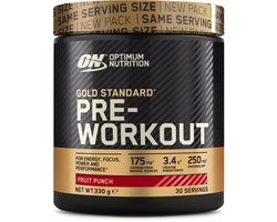 Optimum Nutrition Gold Standard Pre-Workout - 300 gram (30 servings) - Fruit Punch