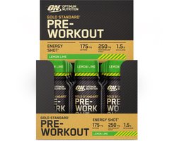 Optimum Nutrition Gold Standard Pre Workout Shots - Pre-Workout Lemon Lime - Ready to Drink - 1 shot (60ml)