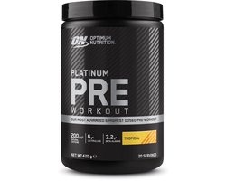 Optimum Nutrition Platinum Pre-Workout - Tropical - Pre Workout - 420 gram (20 doseringen)