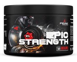 Peak Epic Strength (240g) Green Apple - Pre-Workout - NO Booster