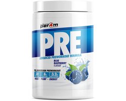 Per4m - Pre Workout Stim - 570g - Blue Raspberry - pre-workout - preworkout - sportvoeding - fitness - krachttraining