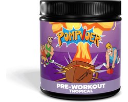 POMPVOER - PRE-WORKOUT - TROPISCH - 300 GRAM (30 shakes)