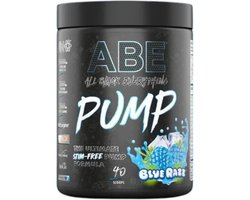 Pre-Workout - ABE PUMP - ZERO STIM PRE-WORKOUT - 500g - Applied Nutrition - 500 g Blue Razz