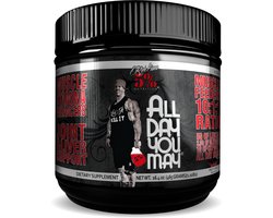 Pre-Workout - All Day You May 435g 5% Nutrition Rich Piana - Fruit Punch