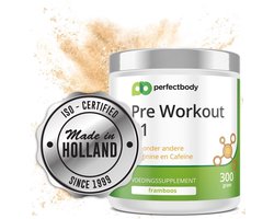Pre Workout (Shakes) #1: Meer Focus & Energie - 300 Gram - PerfectBody.nl