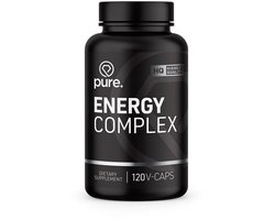 Pure. Energy Complex Caps - 120 Vegan capsules - 150 mg cafeïne - vitamine C