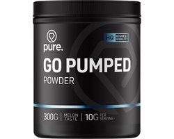 Pure. Go Pumped Powder - Watermelon - 300g - pre-workout - vitamine C en vitamine B12