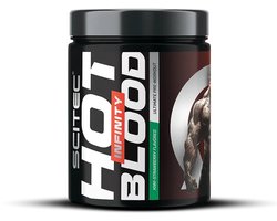 Scitec Nutrition® - Hot Blood Infinity (350 gram - Kiwi/Strawberry) - Kiwi/Aardbei - 28 doseringen - pre workout - poeder - pre-workout