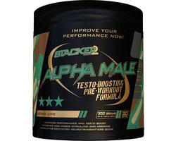Stacker 2 Alpha Male Pre-Workout - 20 servings - Lemon