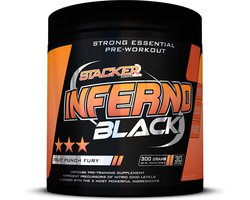 Stacker 2 Inferno Black 30 servings-Fruit Punch