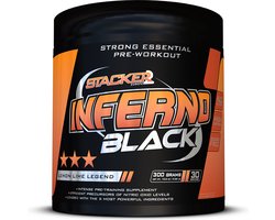 Stacker 2 Inferno Black 30 servings lemon lime
