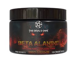 The Devil's Own Beta Alanine | Unflavored | 250gr 300 servings | Pre-workout | Intra-workout | Aminozuren | Taurine | Nutriworld