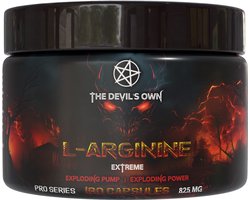 The Devil's Own | L-arginine | 180 capsules á 825mg 90 servings | Pre-workout | Intra-workout | Aminozuren | Nutriworld