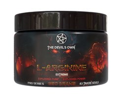 The Devil's Own | L-arginine | Unflavored | 250gr 83 servings | Pre-workout | Intra-workout | Aminozuren | Nutriworld