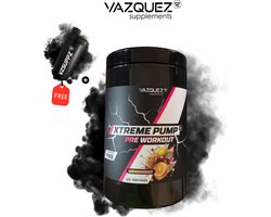 Xtreme Pre Workout - Stim Free - Cherry/lemon - Caffeïne Free - Pump - Pre Workout - Cafeïne vrij - Stim free - Voor Training - L-Citrulline - Geen Cafeïne
