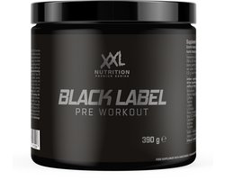 XXL Nutrition - Black Label Pre-Workout - Beta-Alanine, Taurine, L-Citrulline, Arginine & 330 mg cafeďne per Serving - Pre Workout Energy Drink Sport Supplement - Diverse Smaken - Apple Pear - 390 Gram (30 doseringen)