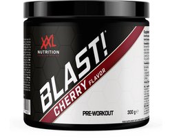 XXL Nutrition - Blast! Pre Workout - Citruline Malaat, Beta-Alanine, Taurine, Arganine AKG & Cafeďne - Pre Workout Energy Drink Supplement Krachttraining - Diverse Smaken - Cherry - 300 Gram (30 doseringen)