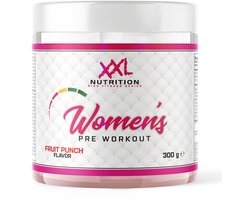 XXL Nutrition - Women’s Pre Workout - Fruit Punch - Pre Workout Poeder Supplement Voor Vrouwen - 300 g